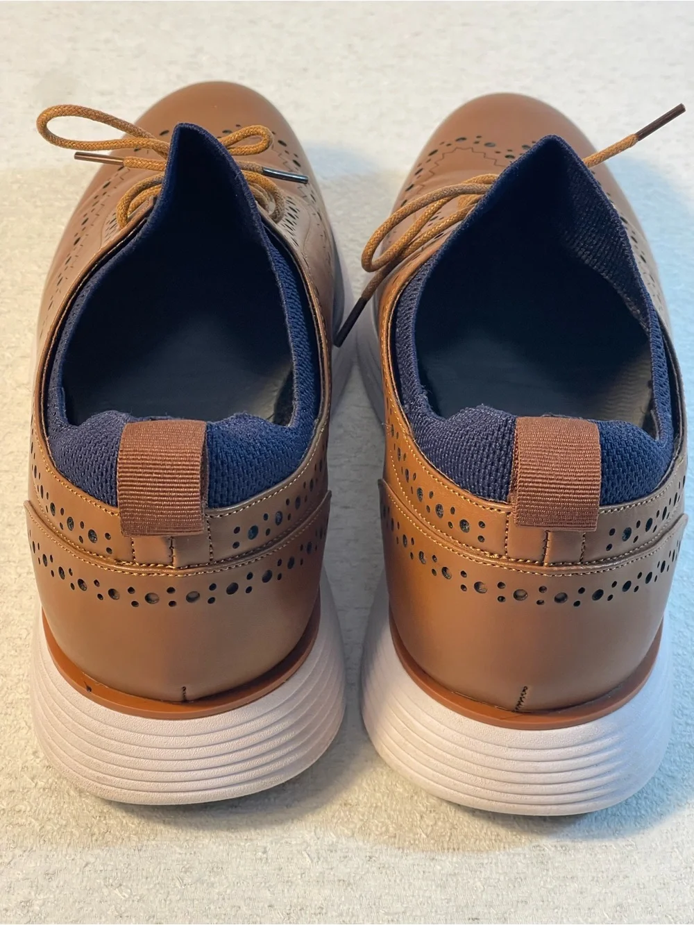 Bruno Marc Men's Oxford Casual Wingtip Brogue Non-Slip Size 11. SKU#0346